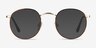 Daydream Brown Golden MetalEyeglass Frames from EyeBuyDirect, with Tinted Lenses