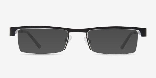 Samuel Black MetalEyeglass Frames from EyeBuyDirect, with Tinted Lenses