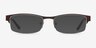 Mark Café MétalMontures de lunettes de vue d'EyeBuyDirect, Avec des Verres Teintés