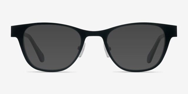 Lullaby Noir MétalMontures de lunettes de vue d'EyeBuyDirect, Avec des Verres Teintés