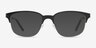 Baker Street Black Silver MetalEyeglass Frames from EyeBuyDirect, with Tinted Lenses