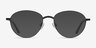 Nara Black MetalEyeglass Frames from EyeBuyDirect, with Tinted Lenses