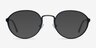 Come Around Black MetalEyeglass Frames from EyeBuyDirect, with Tinted Lenses