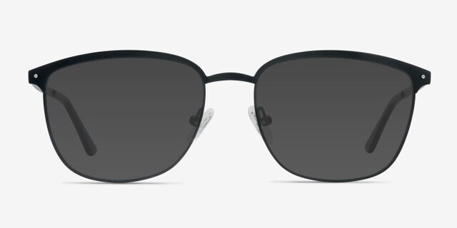 Lightbeam Noir MétalMontures de lunettes de vue d'EyeBuyDirect, Avec des Verres Teintés