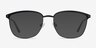 Lightbeam Noir MétalMontures de lunettes de vue d'EyeBuyDirect, Avec des Verres Teintés