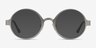 Afternoon Silver MetalEyeglass Frames from EyeBuyDirect, with Tinted Lenses