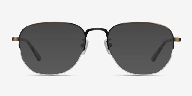 Ritual Bronze MetalEyeglass Frames from EyeBuyDirect, with Tinted Lenses
