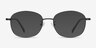 Behold Gunmetal MetalEyeglass Frames from EyeBuyDirect, with Tinted Lenses