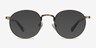 Circus Bronze MetalEyeglass Frames from EyeBuyDirect, with Tinted Lenses