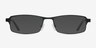 Thomas Black MetalEyeglass Frames from EyeBuyDirect, with Tinted Lenses