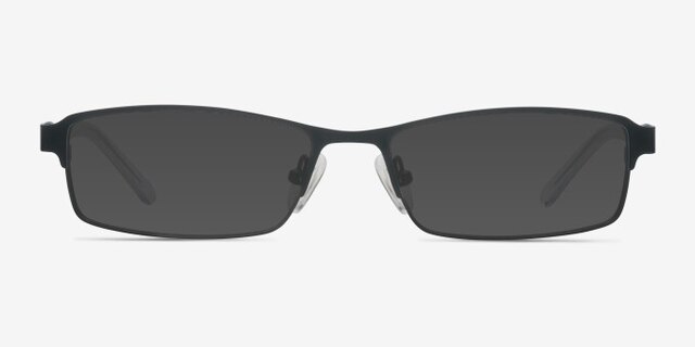 Olsen Noir MétalMontures de lunettes de vue d'EyeBuyDirect, Avec des Verres Teintés