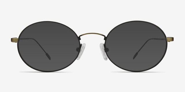 Mercury Black Bronze MétalMontures de lunettes de vue d'EyeBuyDirect, Avec des Verres Teintés