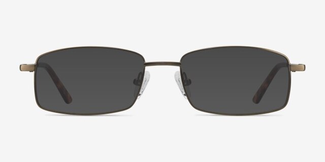 Tab Bronze MétalMontures de lunettes de vue d'EyeBuyDirect, Avec des Verres Teintés