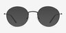 Motif Gunmetal MetalEyeglass Frames from EyeBuyDirect, with Tinted Lenses
