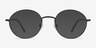 Motif Black MetalEyeglass Frames from EyeBuyDirect, with Tinted Lenses