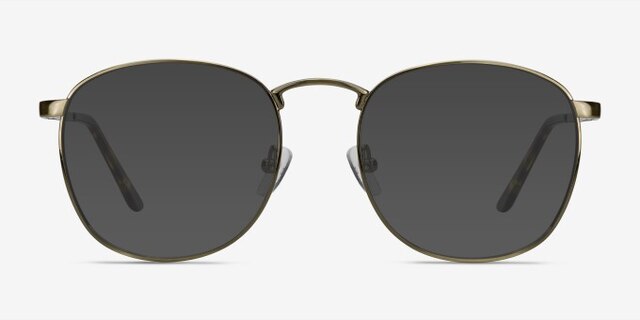 St Michel Bronze MetalEyeglass Frames from EyeBuyDirect, with Tinted Lenses