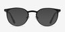 Radius Black MetalEyeglass Frames from EyeBuyDirect, with Tinted Lenses