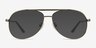 Discover Bronze MétalMontures de lunettes de vue d'EyeBuyDirect, Avec des Verres Teintés