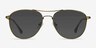 Westbound Bronze MetalEyeglass Frames from EyeBuyDirect, with Tinted Lenses