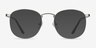 St Michel Silver MetalEyeglass Frames from EyeBuyDirect, with Tinted Lenses