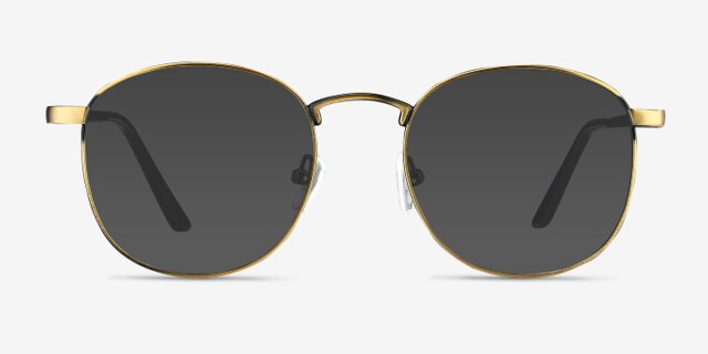 St Michel Bronze MetalEyeglass Frames from EyeBuyDirect, with Tinted Lenses