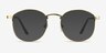 St Michel Bronze MetalEyeglass Frames from EyeBuyDirect, with Tinted Lenses