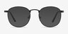 St Michel Black MetalEyeglass Frames from EyeBuyDirect, with Tinted Lenses