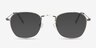 Sonder Bronze MetalEyeglass Frames from EyeBuyDirect, with Tinted Lenses