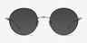 Synapse Noir MétalMontures de lunettes de vue d'EyeBuyDirect, Avec des Verres Teintés