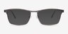 Caliber Brown MetalEyeglass Frames from EyeBuyDirect, with Tinted Lenses