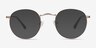 Daydream Rose Gold MetalEyeglass Frames from EyeBuyDirect, with Tinted Lenses