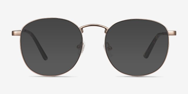 St Michel Rose Gold MetalEyeglass Frames from EyeBuyDirect, with Tinted Lenses