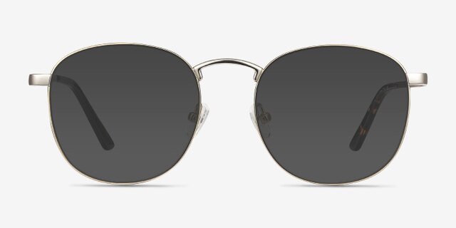 St Michel Starlight Yellow MetalEyeglass Frames from EyeBuyDirect, with Tinted Lenses