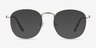 St Michel Starlight Yellow MetalEyeglass Frames from EyeBuyDirect, with Tinted Lenses