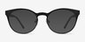 Lattice Black MetalEyeglass Frames from EyeBuyDirect, with Tinted Lenses