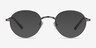 Izabel Gunmetal MetalEyeglass Frames from EyeBuyDirect, with Tinted Lenses