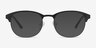 Toledo Black MetalEyeglass Frames from EyeBuyDirect, with Tinted Lenses