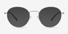 Memento Golden MetalEyeglass Frames from EyeBuyDirect, with Tinted Lenses