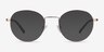 Memento Rose Gold MetalEyeglass Frames from EyeBuyDirect, with Tinted Lenses