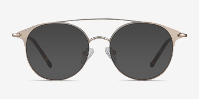 Cosine Rose Gold MetalEyeglass Frames from EyeBuyDirect, with Tinted Lenses