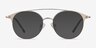Cosine Rose Gold MetalEyeglass Frames from EyeBuyDirect, with Tinted Lenses