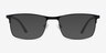 Wit Navy MetalEyeglass Frames from EyeBuyDirect, with Tinted Lenses