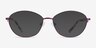 Helix Violet MétalMontures de lunettes de vue d'EyeBuyDirect, Avec des Verres Teintés