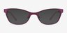 Mardi Gras Rose MétalMontures de lunettes de vue d'EyeBuyDirect, Avec des Verres Teintés