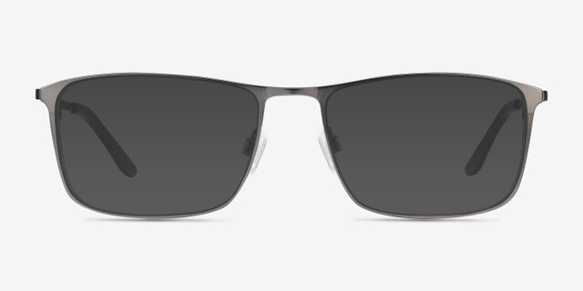 Daytona Gunmetal MétalMontures de lunettes de vue d'EyeBuyDirect, Avec des Verres Teintés
