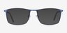 Daytona Bleu MétalMontures de lunettes de vue d'EyeBuyDirect, Avec des Verres Teintés