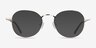 Cori Golden MetalEyeglass Frames from EyeBuyDirect, with Tinted Lenses