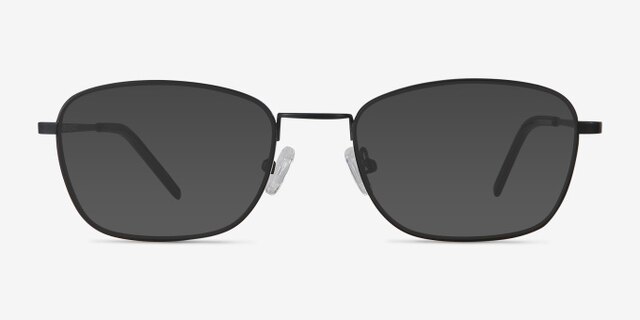 Verse Black MetalEyeglass Frames from EyeBuyDirect, with Tinted Lenses
