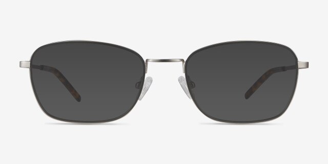 Verse Argenté MétalMontures de lunettes de vue d'EyeBuyDirect, Avec des Verres Teintés