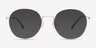 Progress Red Golden MetalEyeglass Frames from EyeBuyDirect, with Tinted Lenses